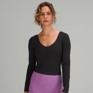 NWT Lululemon Align Long sleeve black size 6